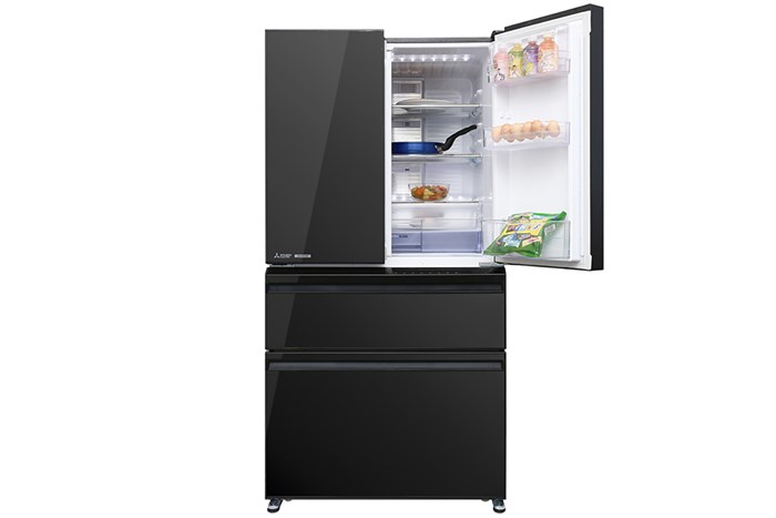 Tủ lạnh Mitsubishi Electric Inverter 564 lít Multi Door MR-LX68EM-GBK-V